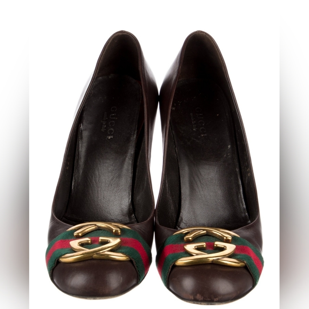 Gucci Leather Pumps
